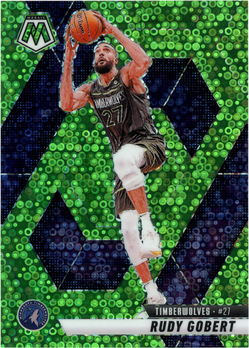 Rudy Gobert trading card