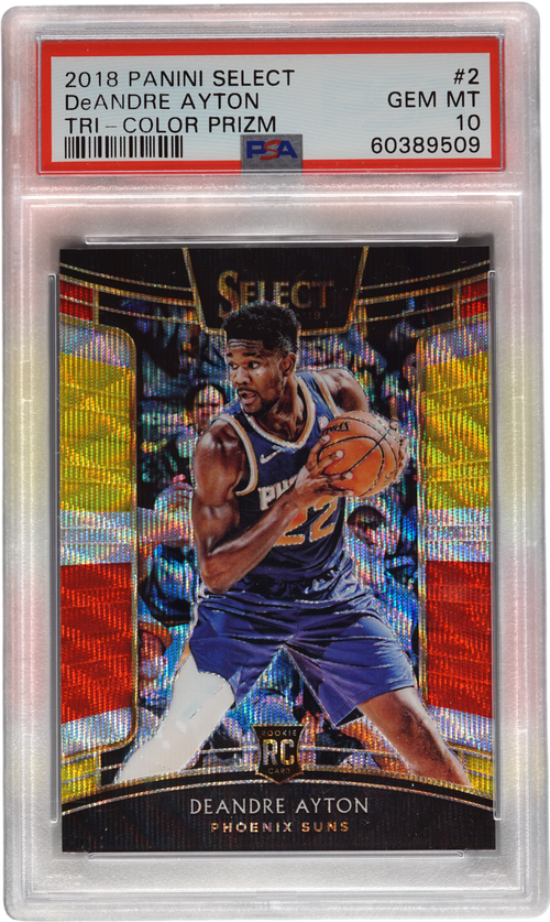 Deandre Ayton trading card