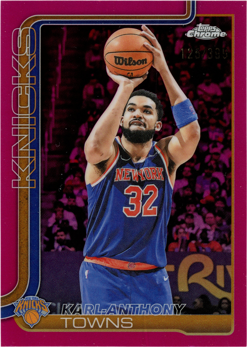 Karl-Anthony Towns trading card