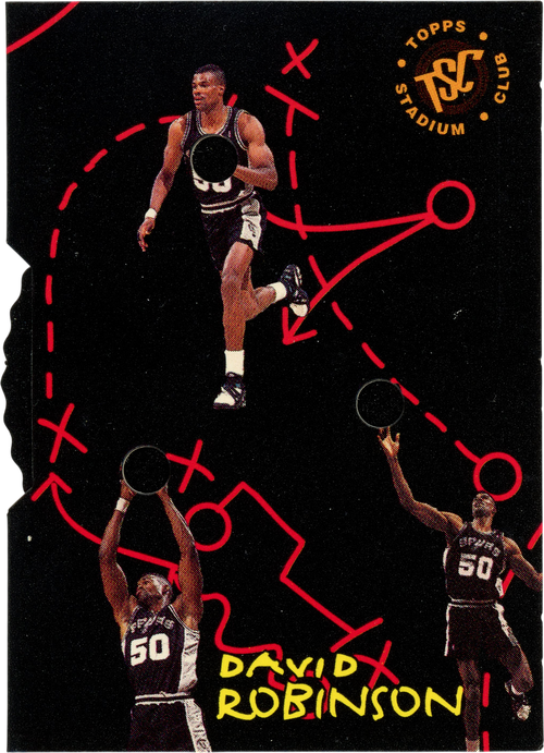 David Robinson trading card