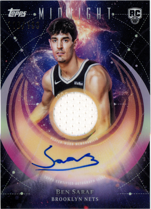 Ben Saraf trading card