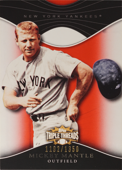Mickey Mantle trading card