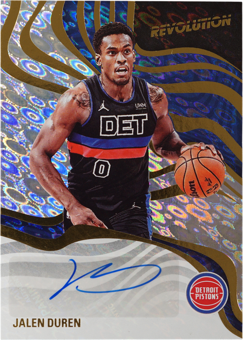 Jalen Duren trading card