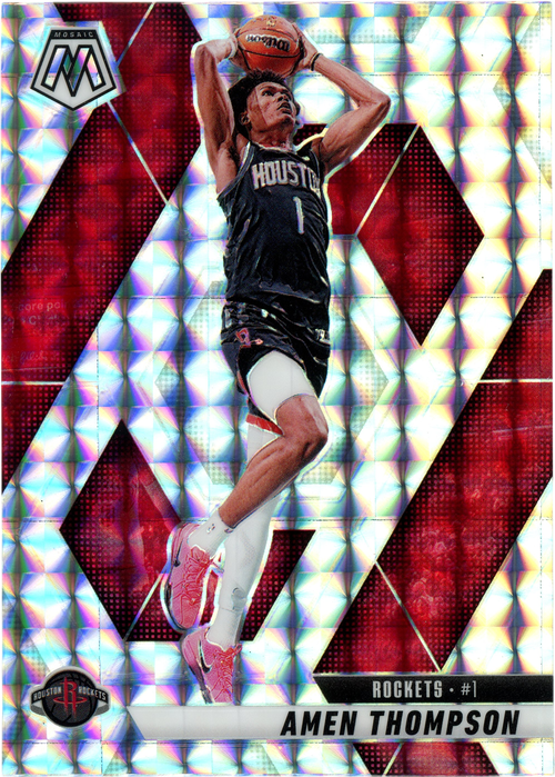 Amen Thompson trading card