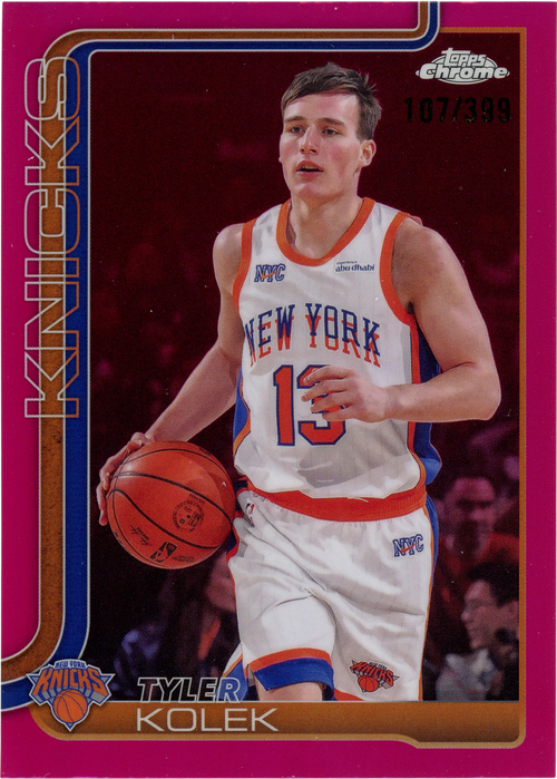 Tyler Kolek trading card