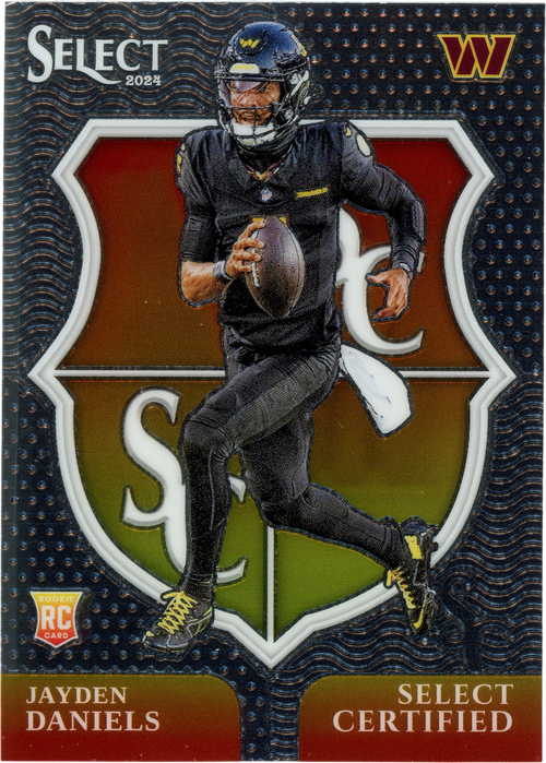 Jayden Daniels trading card