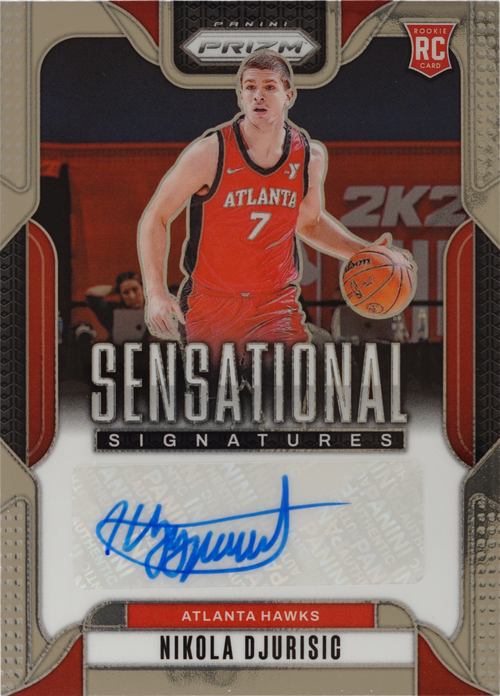 Nikola Djurisic trading card