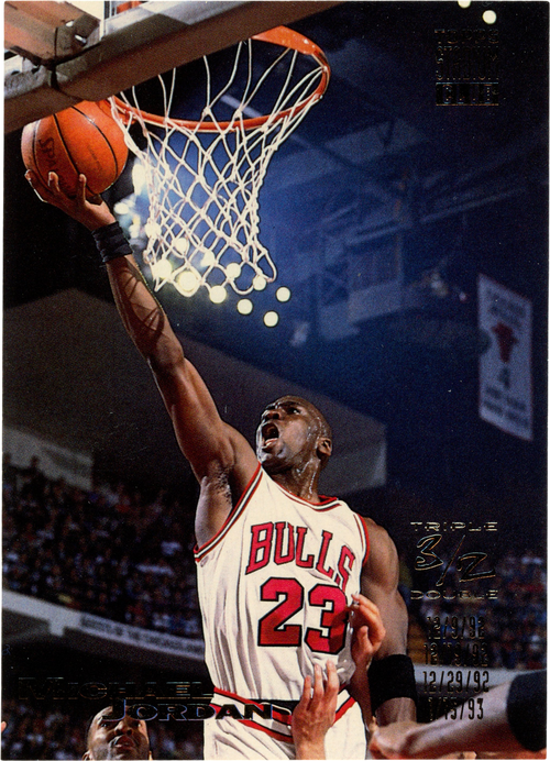 Michael Jordan trading card