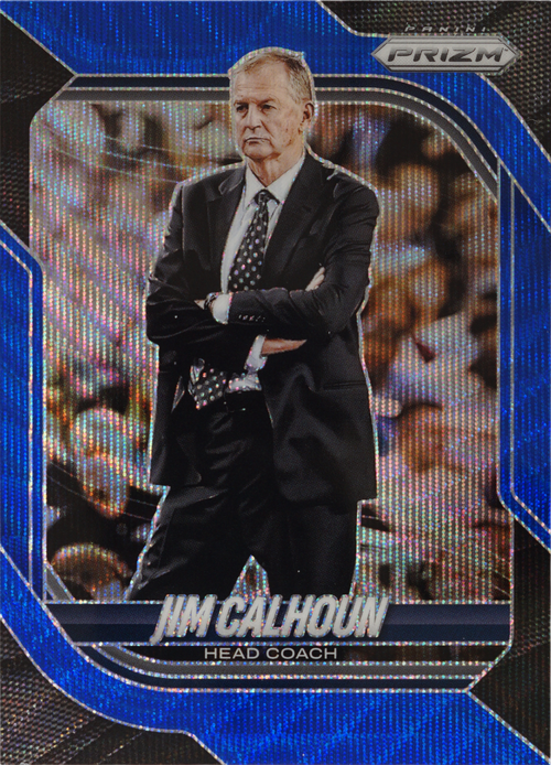 Jim Calhoun trading card