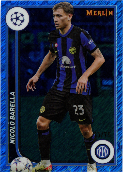 Nicolò Barella trading card