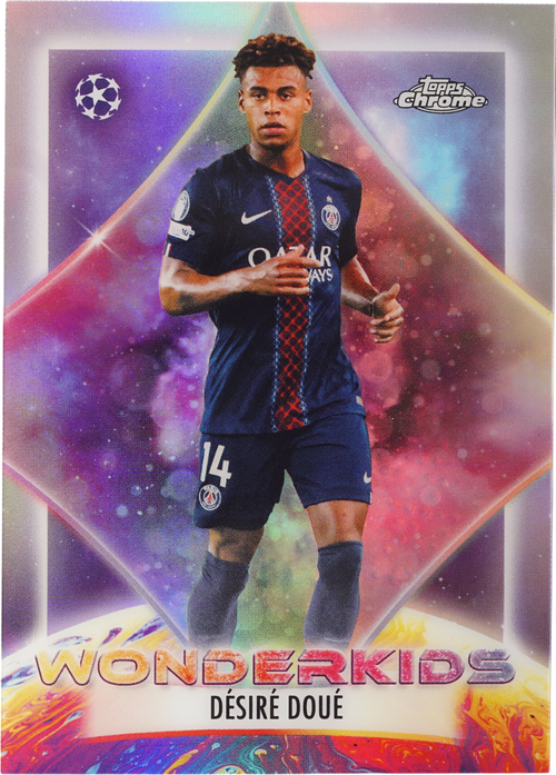 Désiré Doué trading card