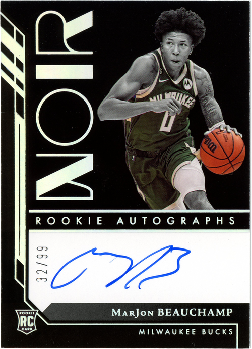 MarJon Beauchamp trading card