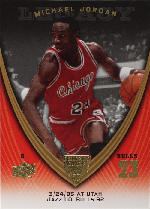 Michael Jordan trading card