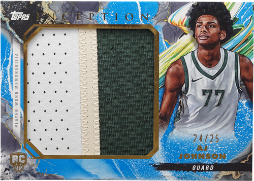 AJ Johnson trading card