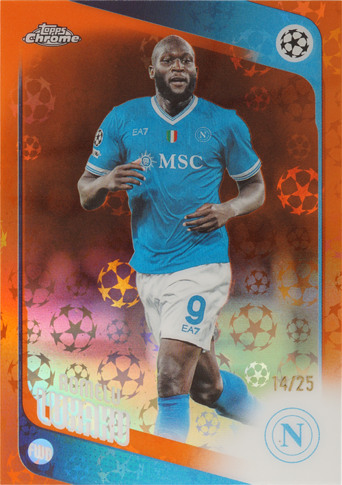 Romelu Lukaku trading card