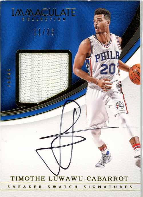 Timothe Luwawu-Cabarrot trading card