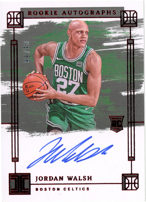 Jordan Walsh trading card