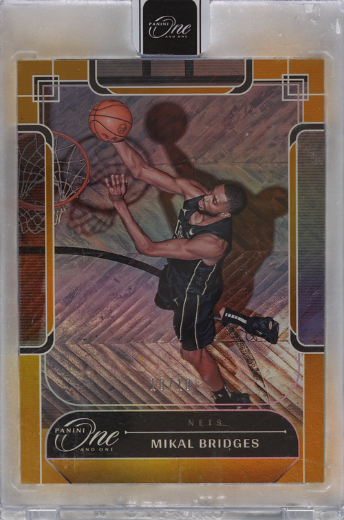 Mikal Bridges trading card