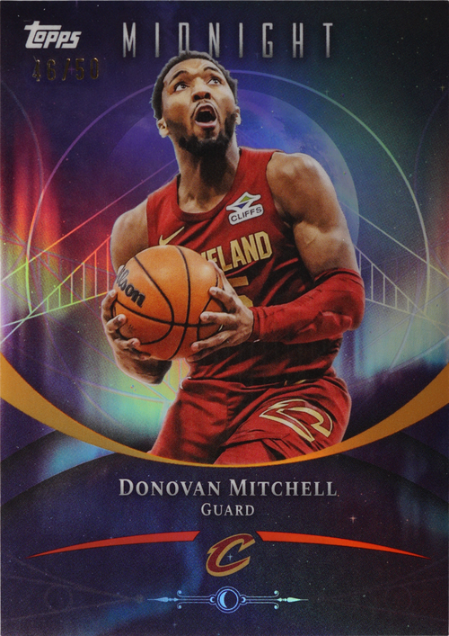 Donovan Mitchell trading card
