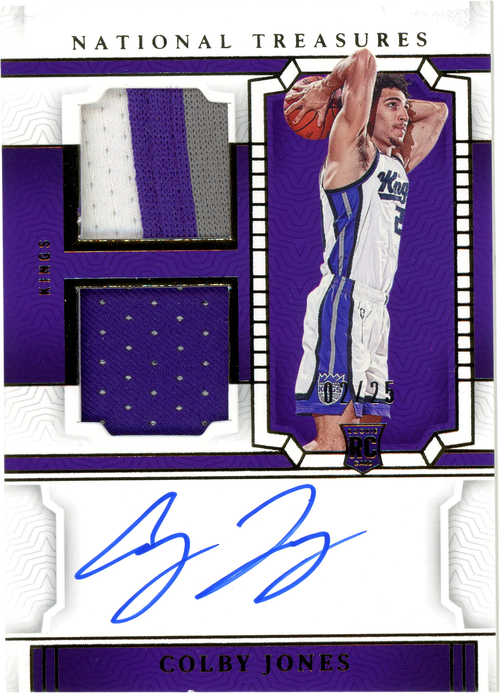 Colby Jones trading card