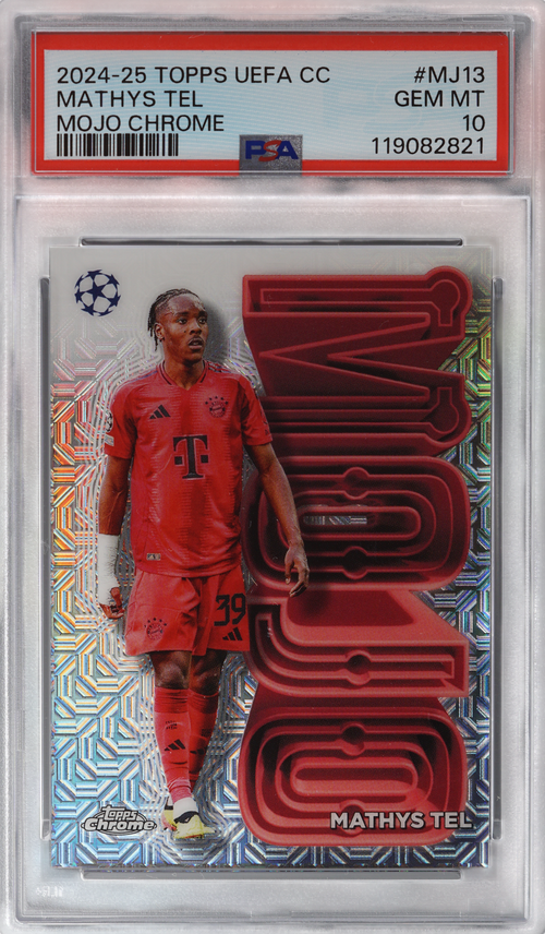 Mathys Tel trading card