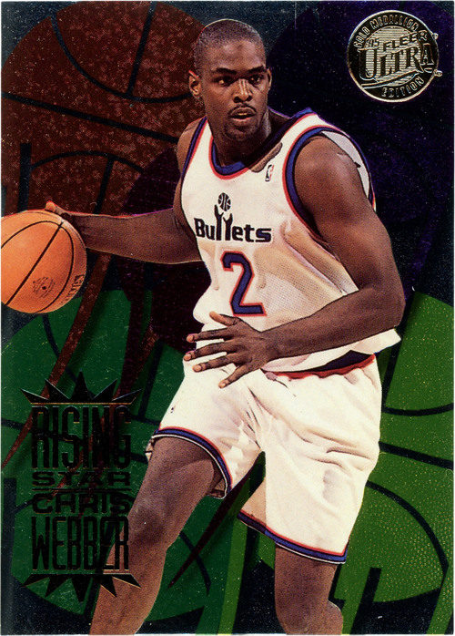 Chris Webber trading card