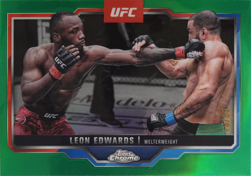 Leon Edwards trading card