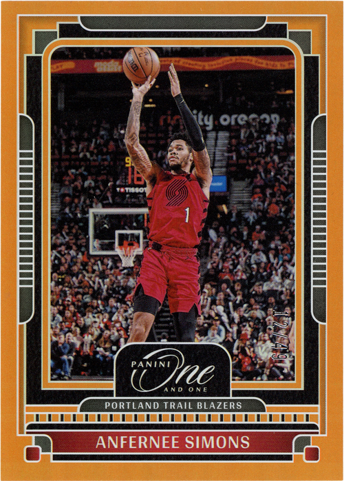 Anfernee Simons trading card