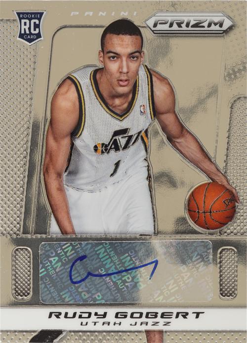 Rudy Gobert trading card