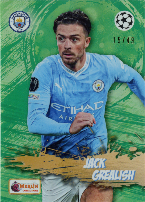Jack Grealish trading card