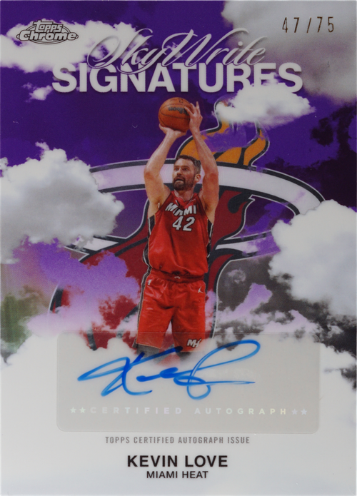 Kevin Love trading card