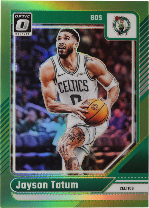 Jayson Tatum trading card