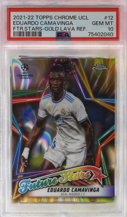 Eduardo Camavinga trading card