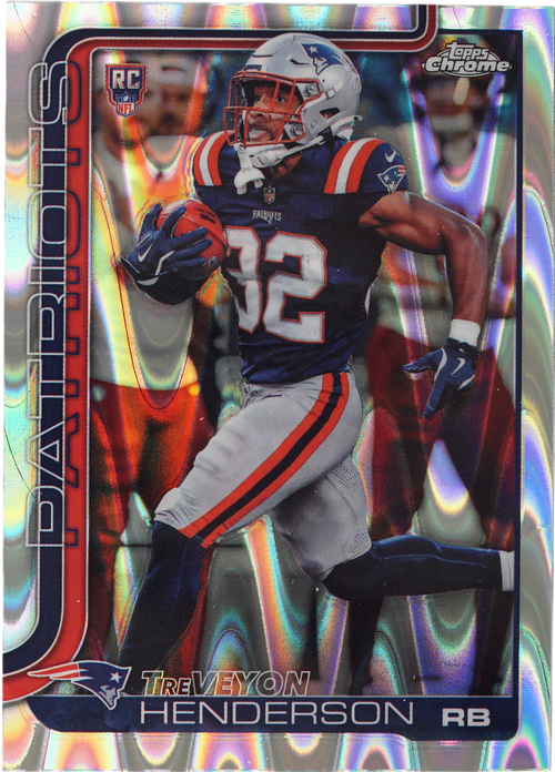 TreVeyon Henderson trading card