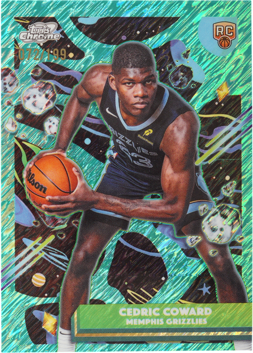 Cedric Coward trading card