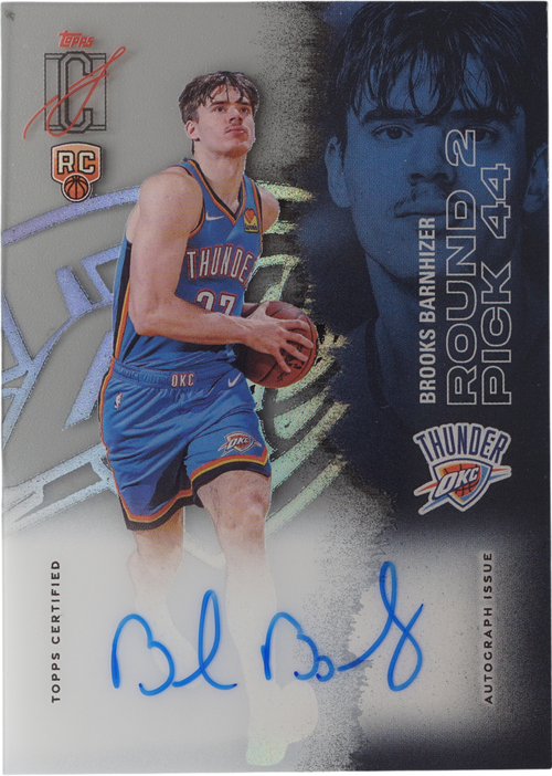 Brooks Barnhizer trading card