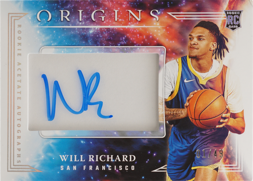 Will Richard trading card