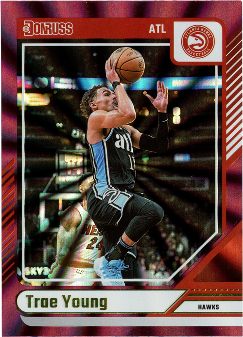 Trae Young trading card