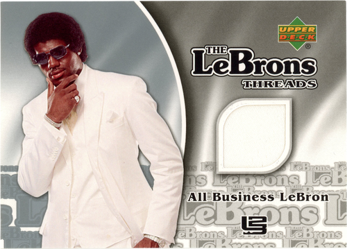 LeBron James trading card