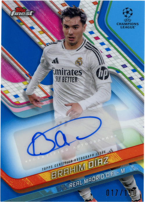 Brahim Díaz trading card