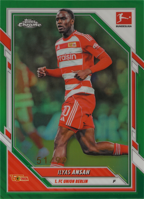 Ilyas Ansah trading card