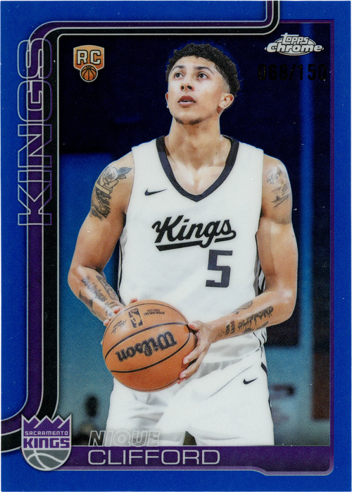 Nique Clifford trading card