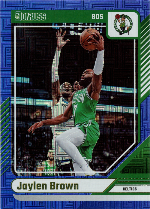 Jaylen Brown trading card