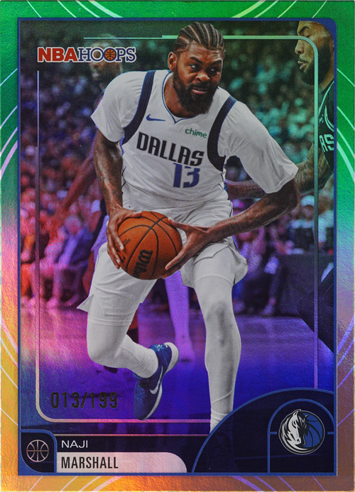 Naji Marshall trading card