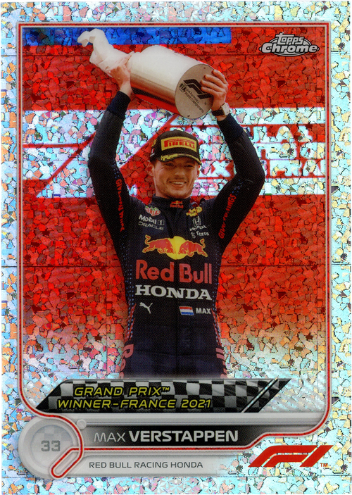 Max Verstappen trading card