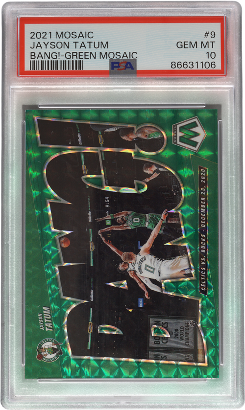Jayson Tatum trading card