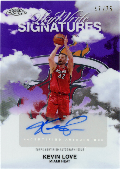 Kevin Love trading card