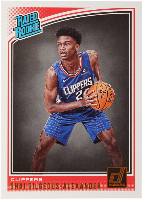 Shai Gilgeous-Alexander trading card