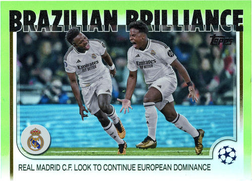 Brazilian Brilliance trading card