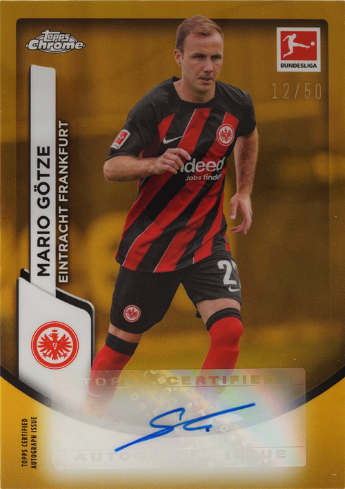 Mario Götze trading card